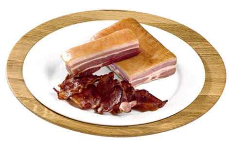 Tørrsaltet bacon Aron Mat